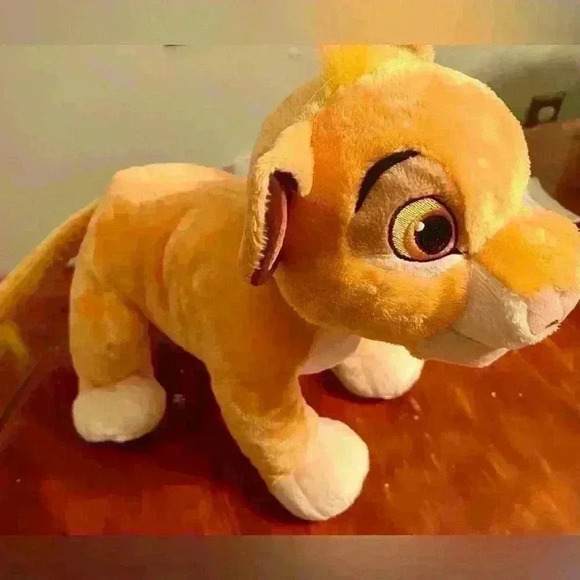 Disney Store SIMBA Sitting Lion King Stuffed Animal - Picture 2 of 6